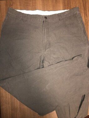Columbia 36x30 Green Outdoor Pants Pockets Zipper Large Cotton Fall Hunting￼